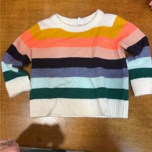 Colorful Striped Kids Gap Sweater